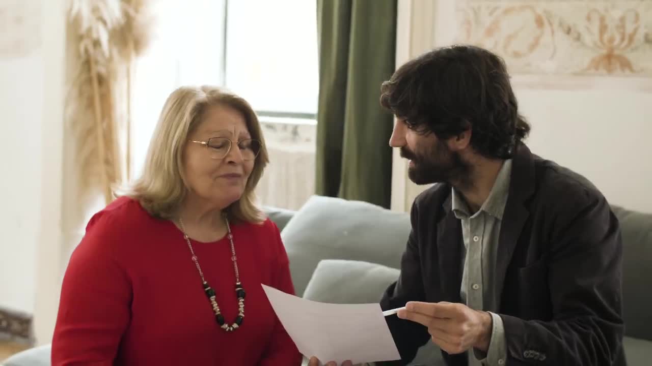 Illustrative family planning scene